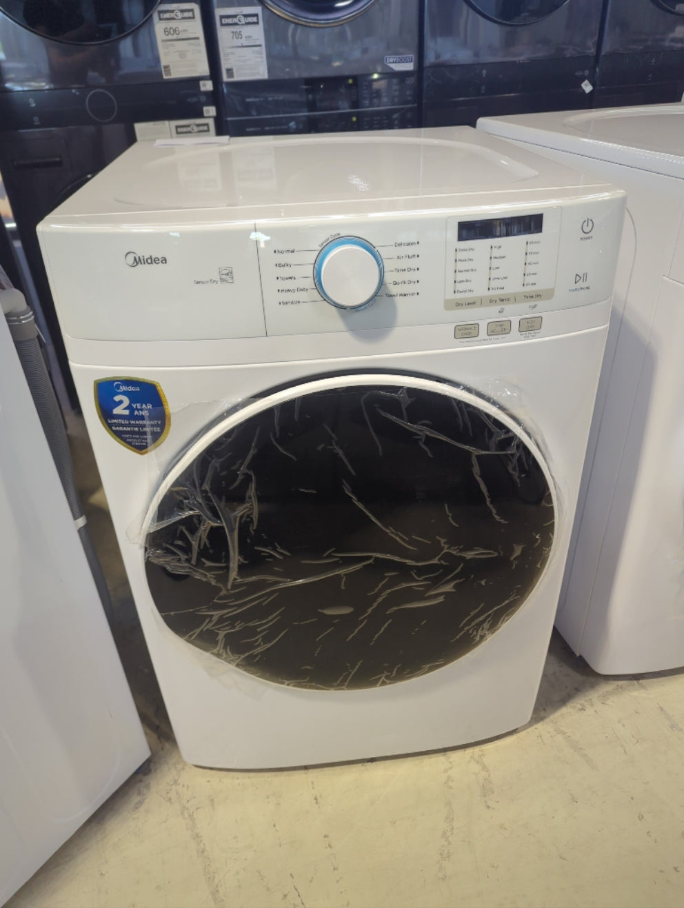 MLE52N5AWW - DRYERS - Midea - Electric - White - Open Box