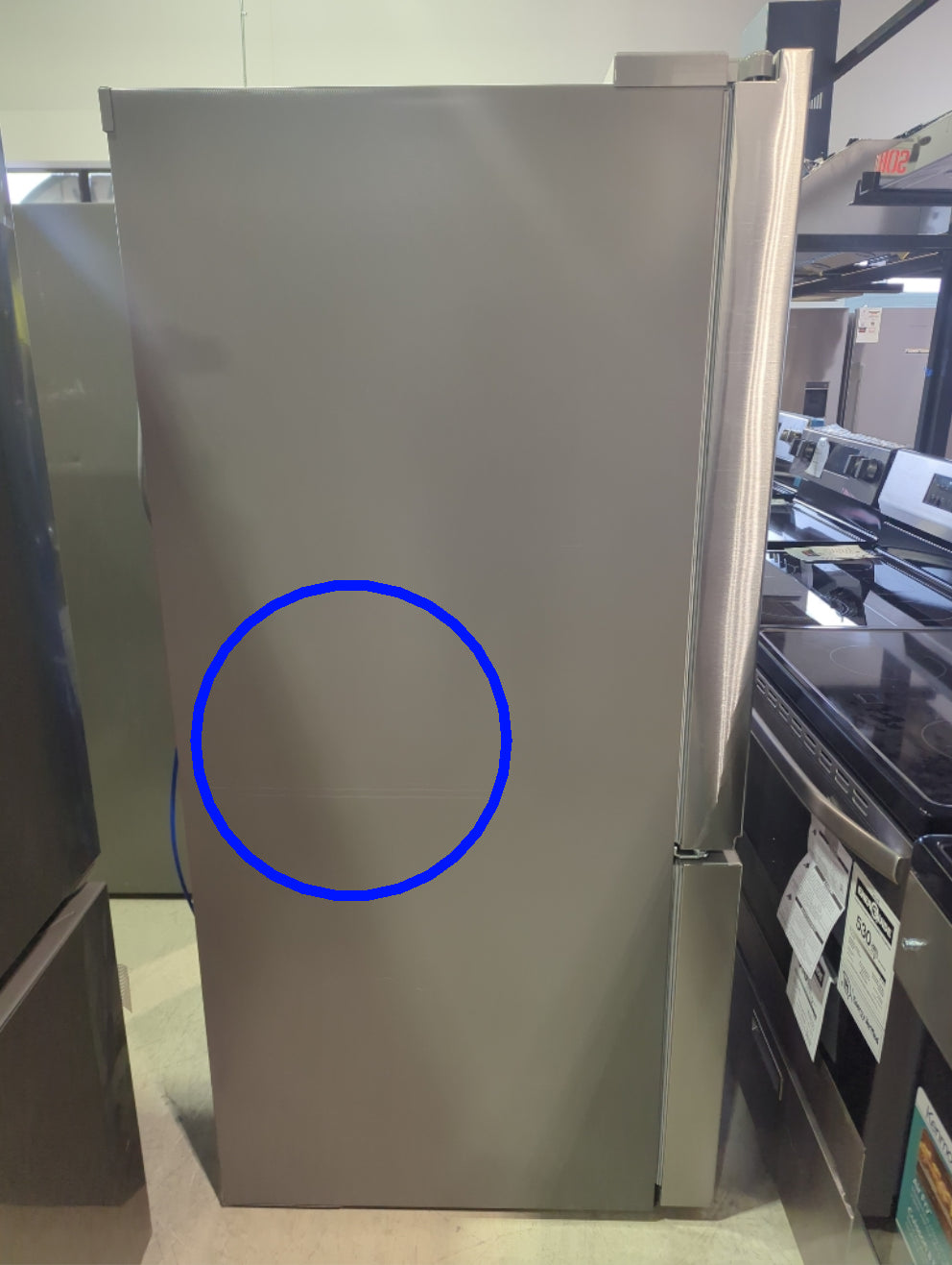 LF25S6200S - REFRIGERATORS - LG - French 3-Door - Stainless Steel - Open Box - BonPrix Électroménagers