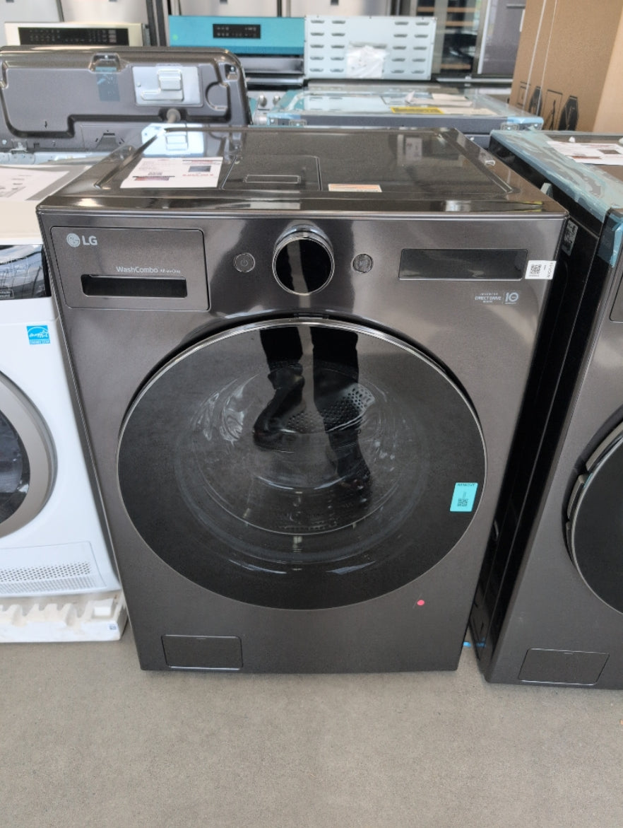 WM6998HBA - LAUNDRY CENTERS - LG - All-In-One - Electric - Black Stainless Steel - Open Box - BonPrix Électroménagers