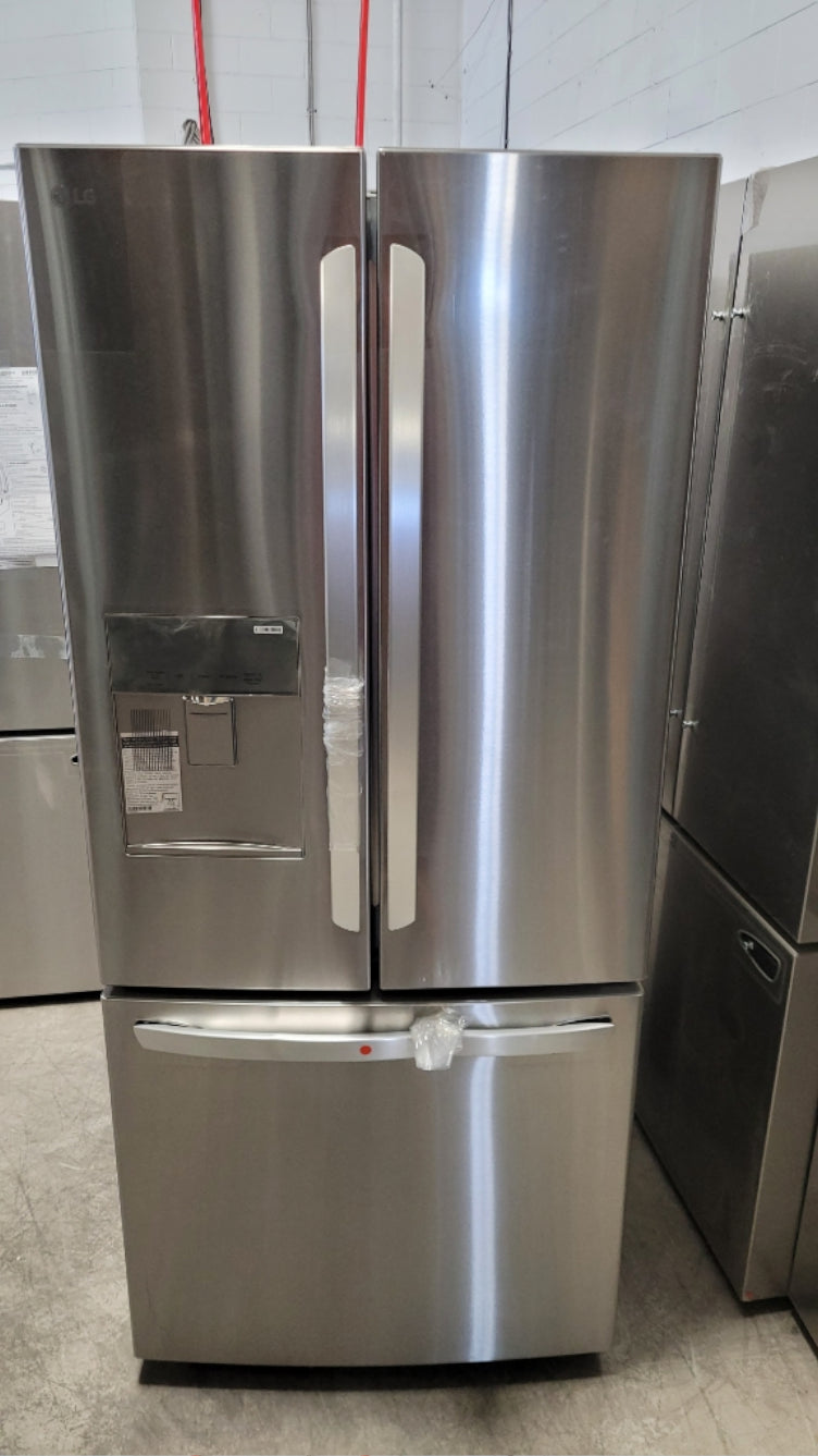 LRFWS2200S - REFRIGERATORS - LG - French 3-Door - Stainless Steel - Open Box - BonPrix Électroménagers