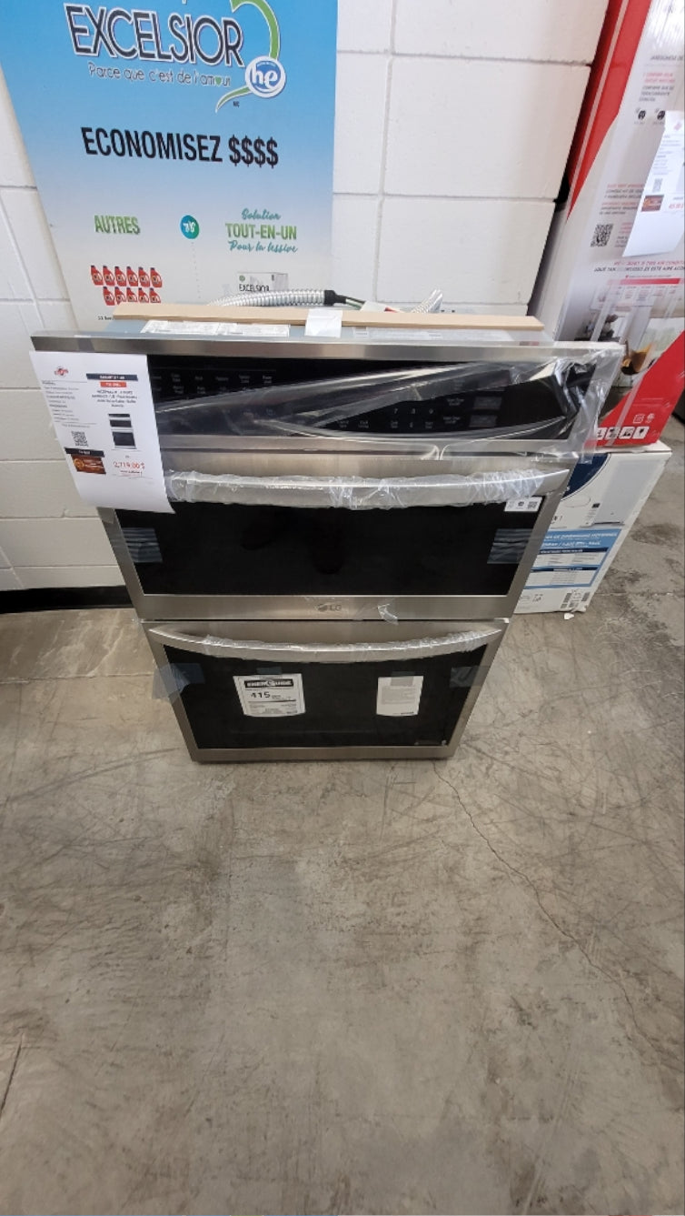 WCEP6423F - WALL OVENS - LG - Double Oven - Stainless Steel - Open Box