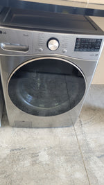 WM3850HVA - WASHERS - LG - Front Load - Silver - Open Box - BonPrix Électroménagers