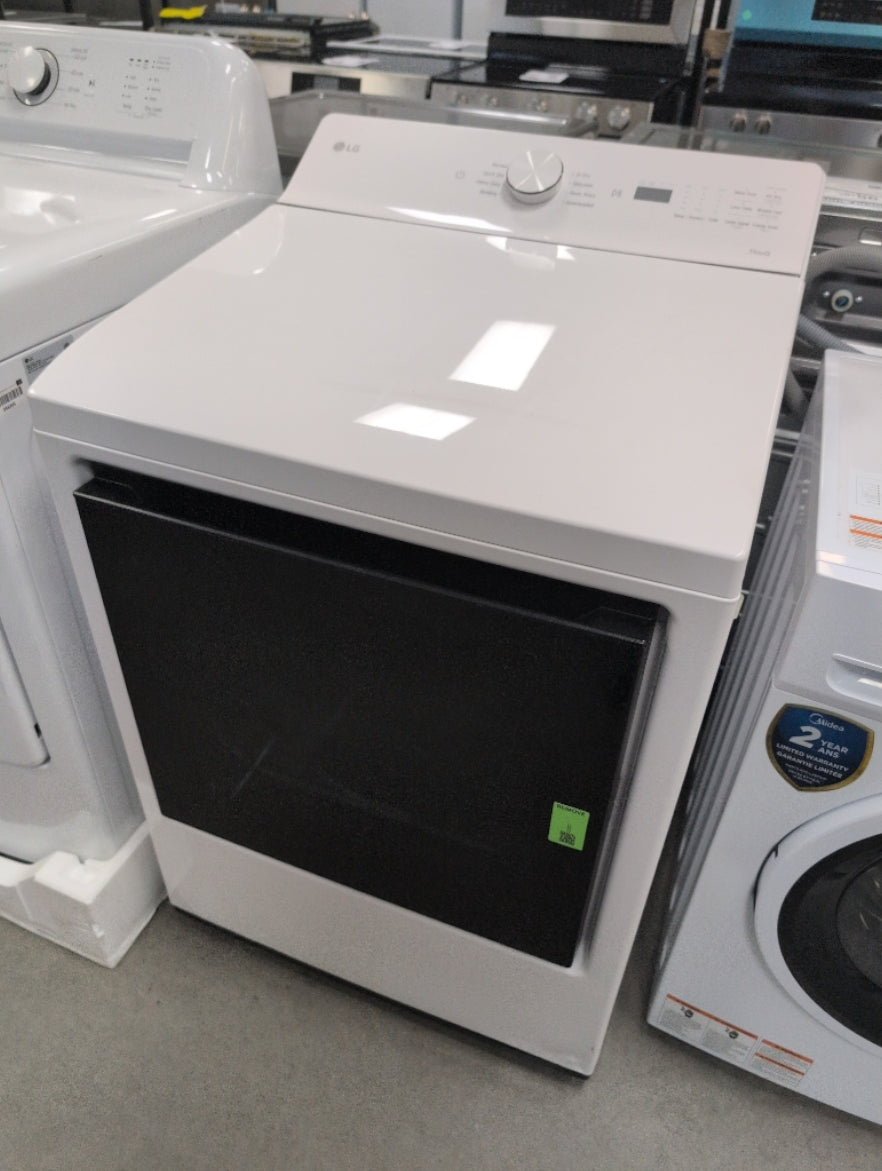 DLE8200W - DRYERS - LG - Electric - White - Open Box - BonPrix Électroménagers