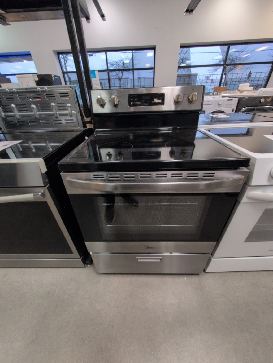 MER30B12ASSC - RANGES - Midea - Electric - Stainless Steel - Open Box - BonPrix Électroménagers