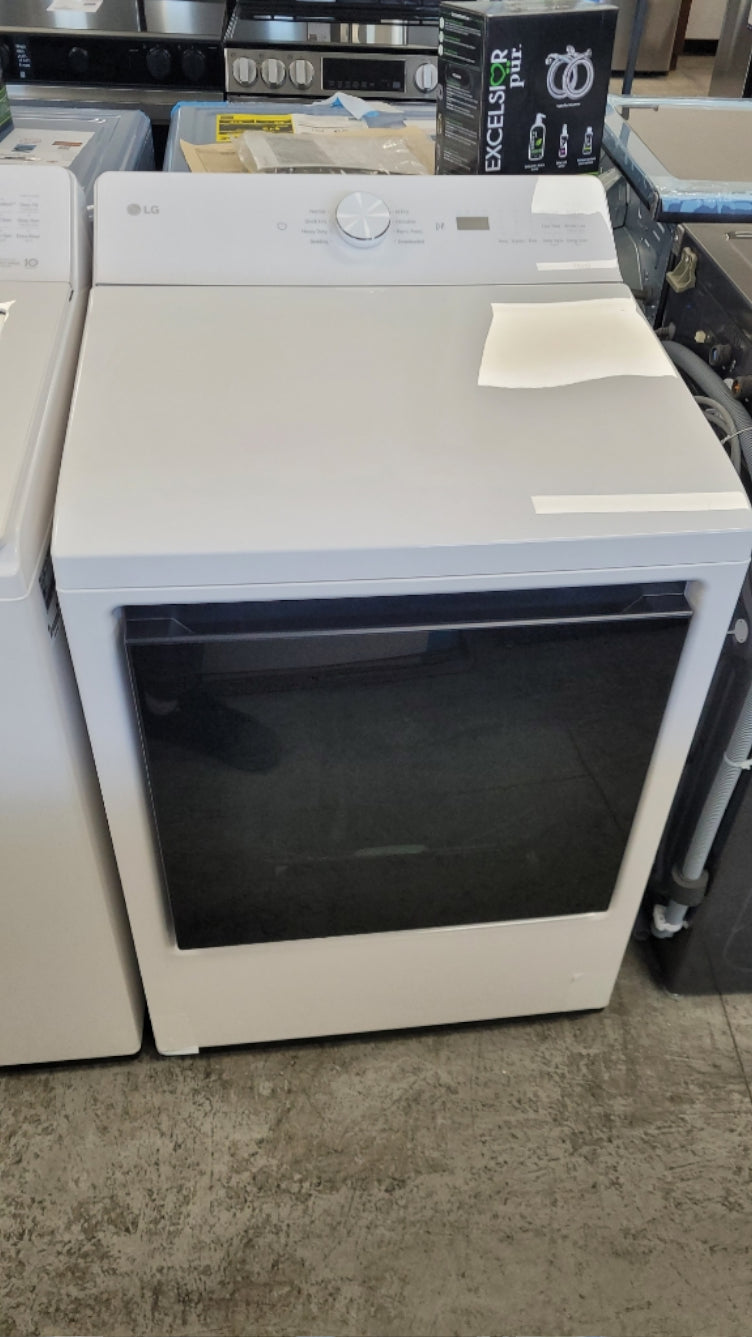 DLE8200W - DRYERS - LG - Electric - White - Open Box - BonPrix Électroménagers