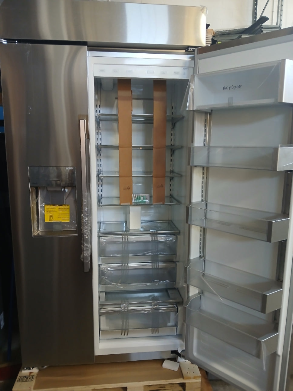 SRSXB2622S - REFRIGERATORS - LG - Side by side - Stainless Steel - Open Box - BonPrix Électroménagers