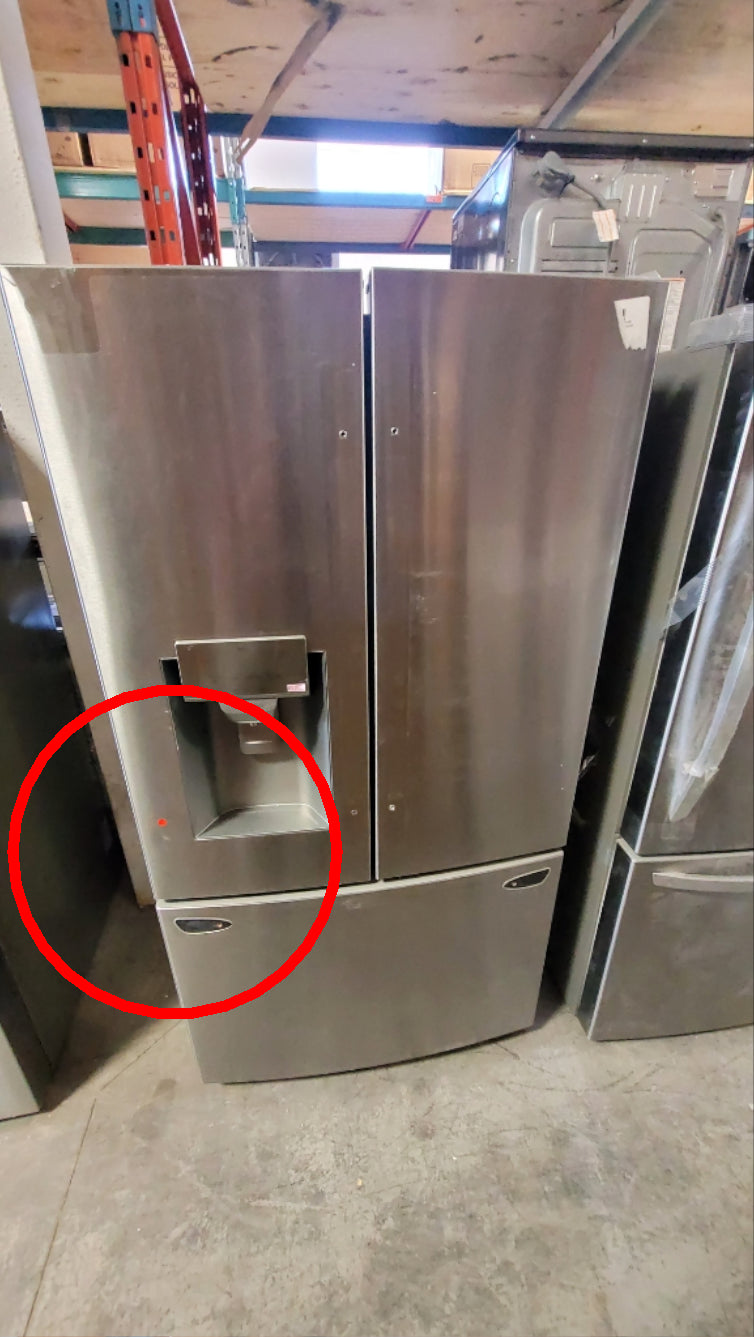 LRFS28XBS - REFRIGERATORS - LG - French 3-Door - Stainless Steel - Open Box - BonPrix Électroménagers