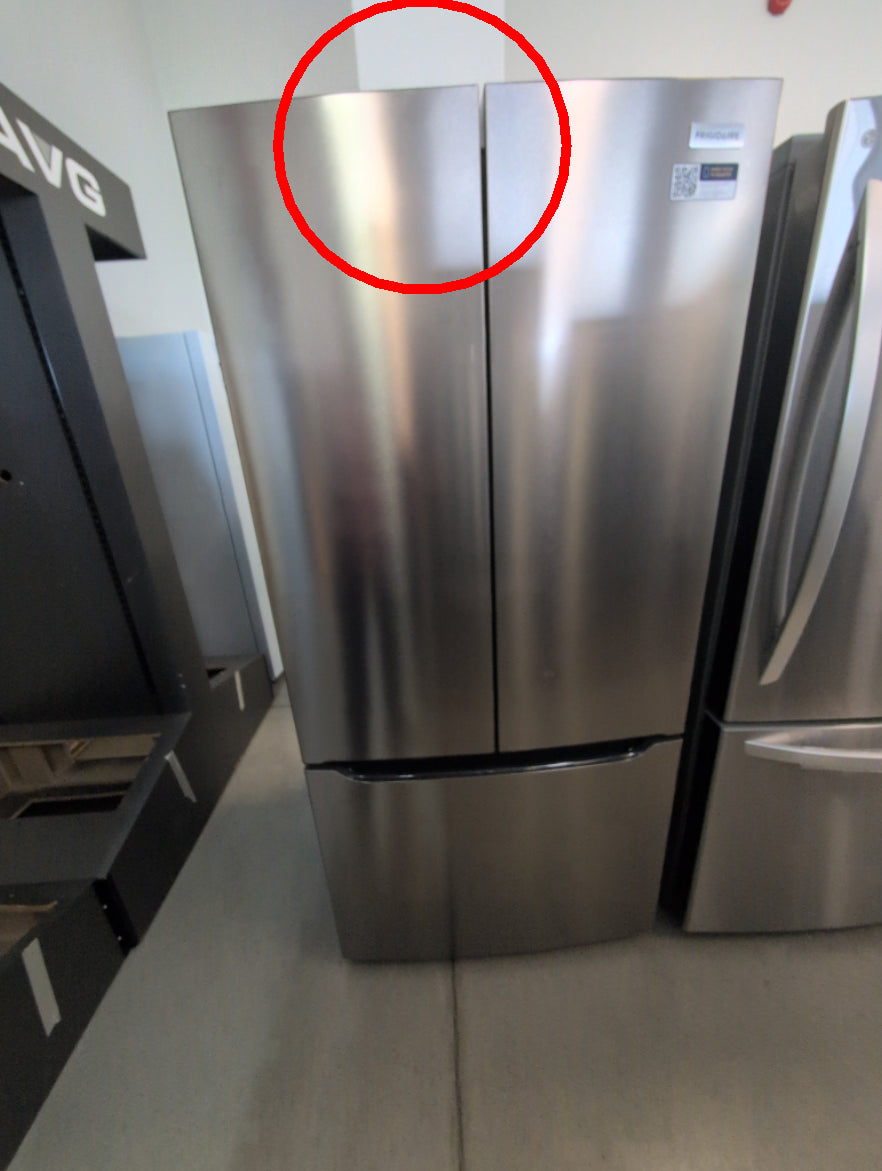 FRFG2033AV - REFRIGERATORS - Frigidaire - French 3-Door - Stainless Steel - Open Box - BonPrix Électroménagers