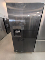 FRSS2323AD - REFRIGERATORS - Frigidaire - Side by Side - Black Stainless - Open Box