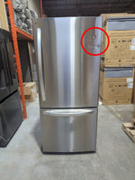 LRDNS2200S - REFRIGERATORS - LG - Bottom Freezer - Stainless Steel - Open Box - BonPrix Électroménagers