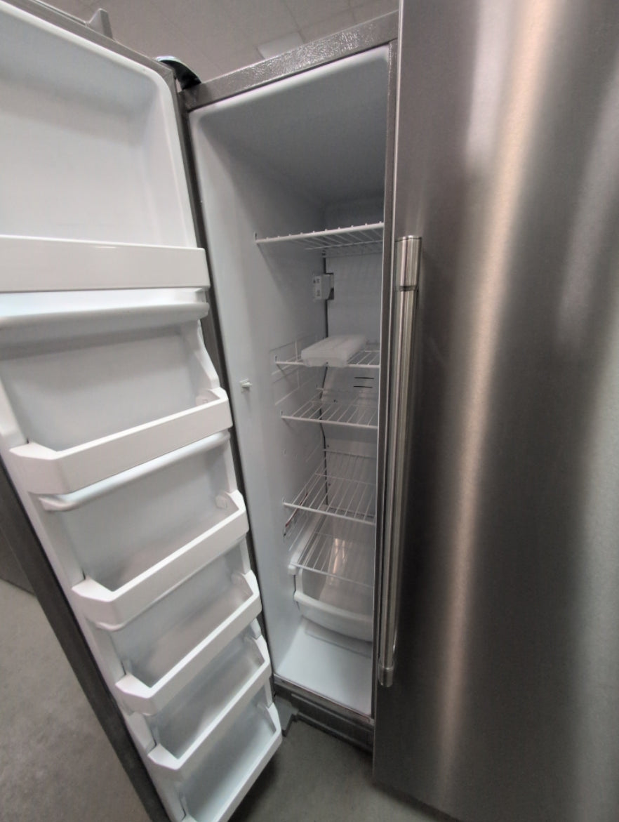 MSS25N4MKZ - REFRIGERATORS - Maytag - Side by side - Stainless Steel - Open Box - BonPrix Électroménagers