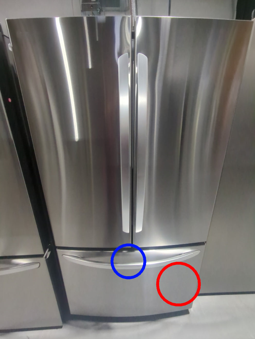 LF29T6000S - REFRIGERATORS - LG - French 3-Door - Stainless Steel - Open Box - BonPrix Électroménagers
