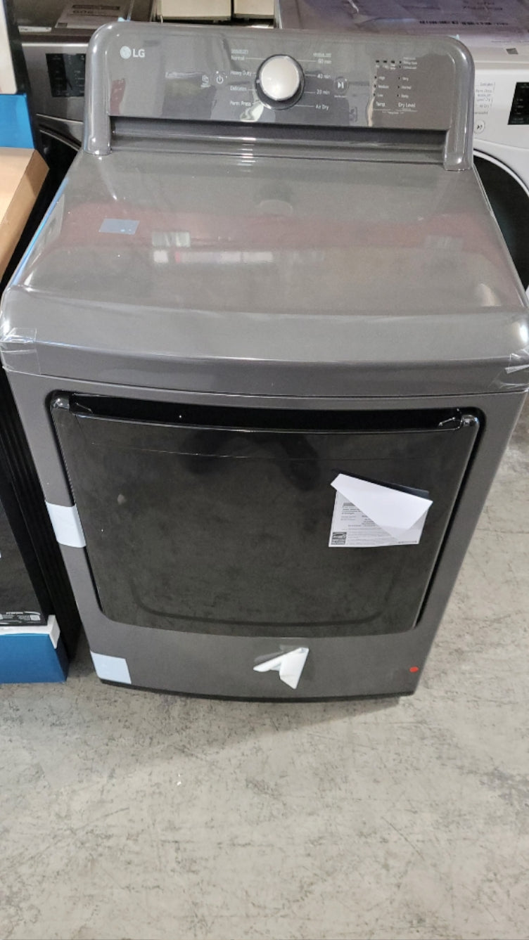 DLE6100M - DRYERS - LG - Electric - Chrome Shadow - Open Box - BonPrix Électroménagers