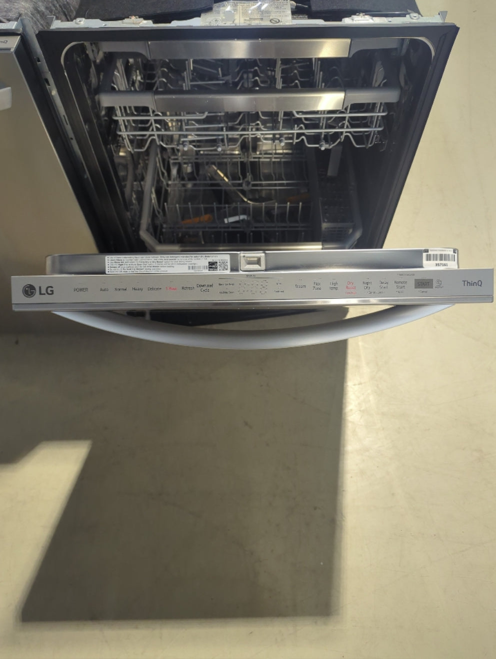 LDTH7972S - DISHWASHERS - LG - Top Controls - Stainless Steel - Open Box - BonPrix Électroménagers