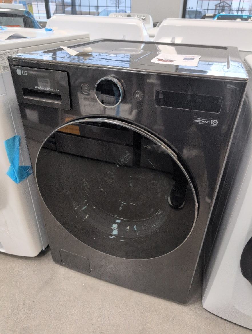 WM6998HBA - LAUNDRY CENTERS - LG - All-In-One - Electric - Black Stainless Steel - Open Box - BonPrix Électroménagers