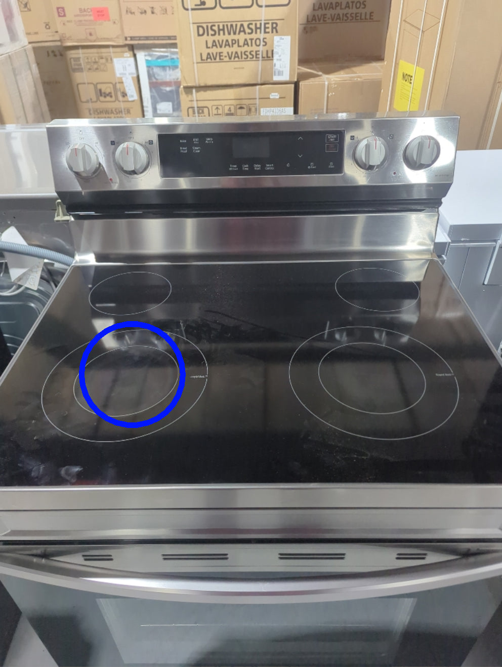 NE63A6111SS - RANGES - Samsung - Electric - Stainless Steel - Open Box - BonPrix Électroménagers