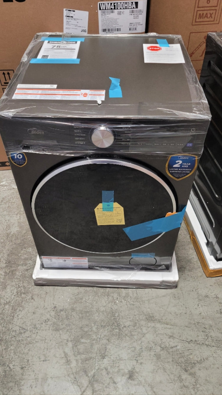 MLHW31S2BBG - LAVEUSES - Midea - Chargement frontal - Acier graphite - Boîte Ouverte