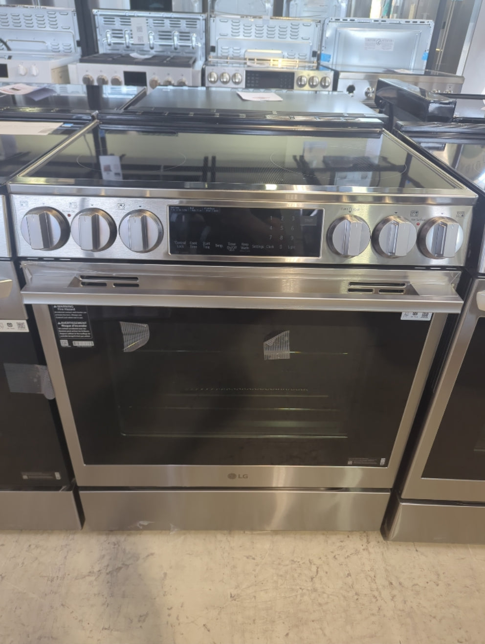 LSIL6336XE - CUISINIÈRES - LG - Électrique - Acier inoxydable - Boîte Ouverte