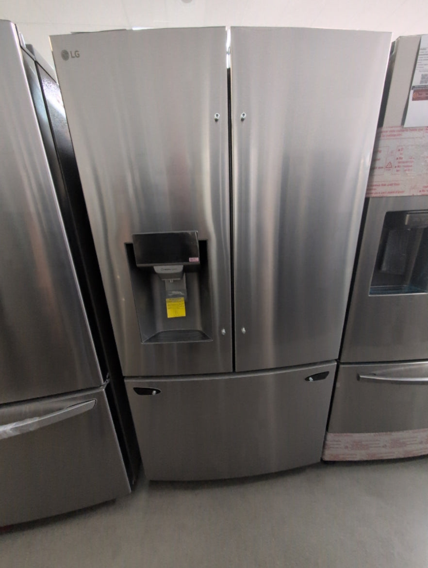 LRFS28XBS - REFRIGERATORS - LG - French 3-Door - Stainless Steel - Open Box - BonPrix Électroménagers
