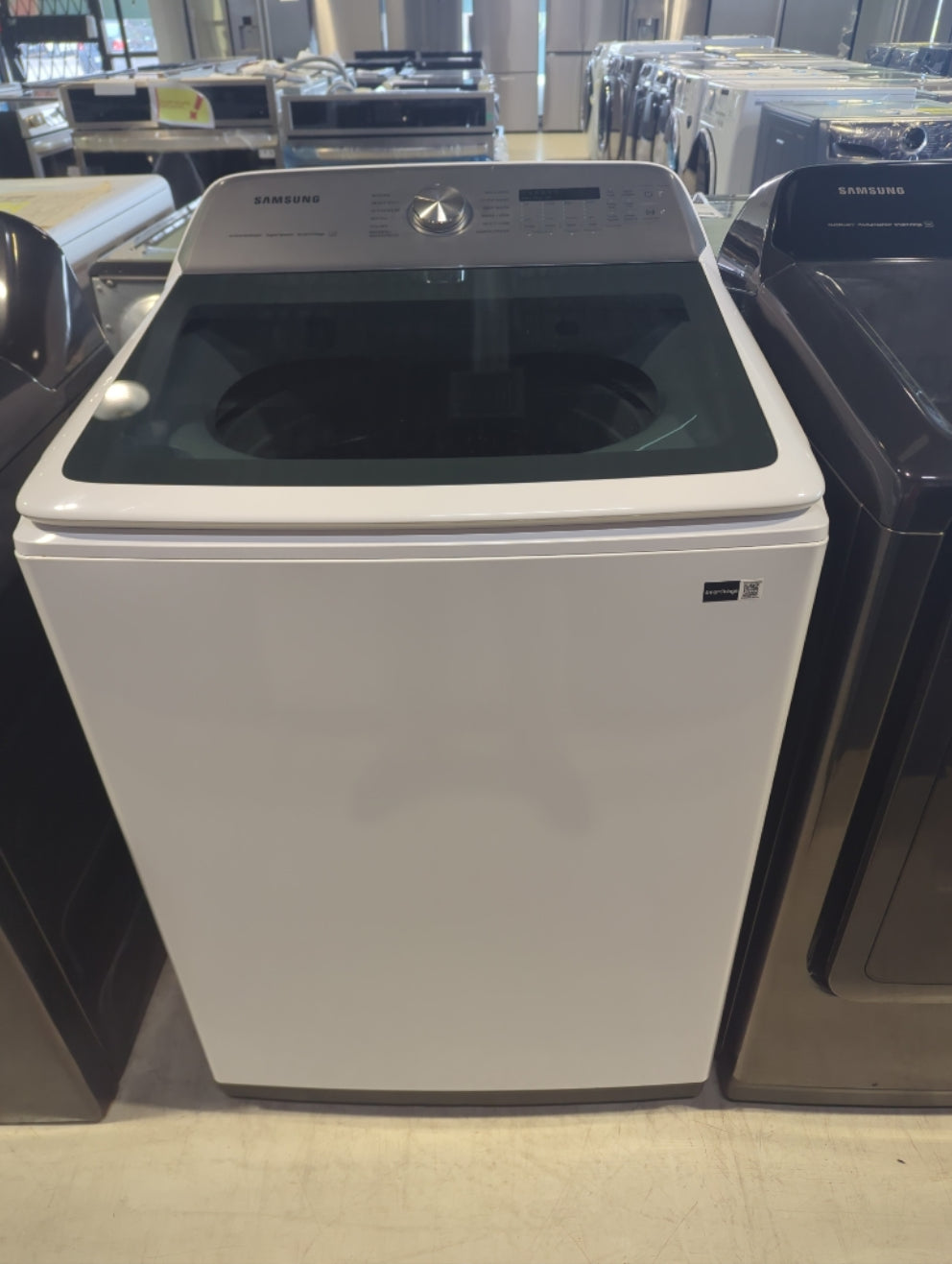WA52DG5500AW - LAVEUSES - Samsung - Chargement par le haut - Blanc - Boîte Ouverte