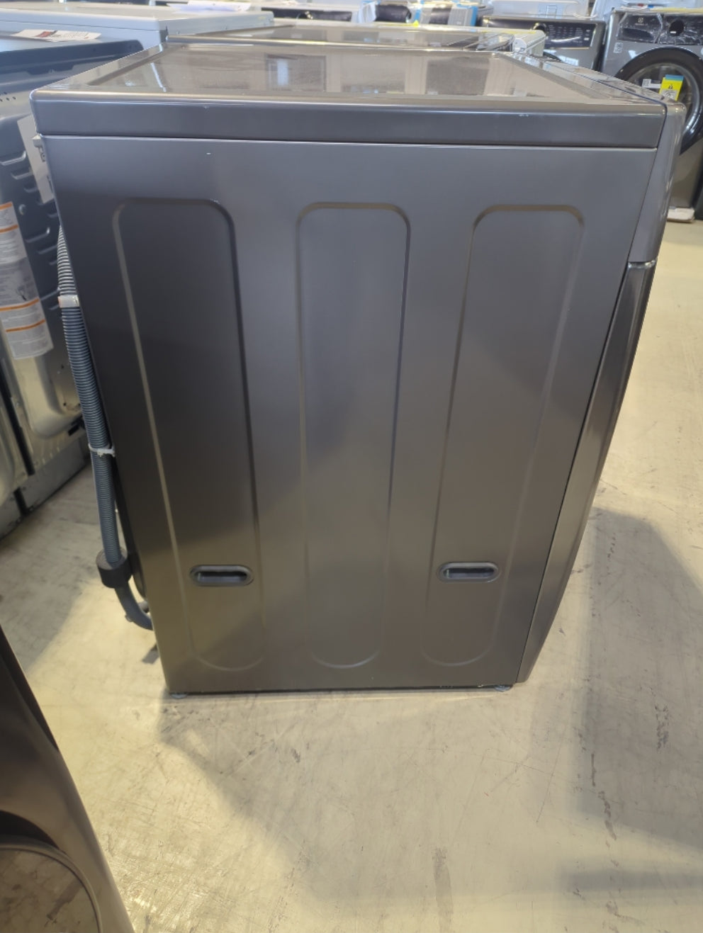 WM3400CV - WASHERS - LG - Front Loading - Graphite Steel - Open Box - BonPrix Électroménagers