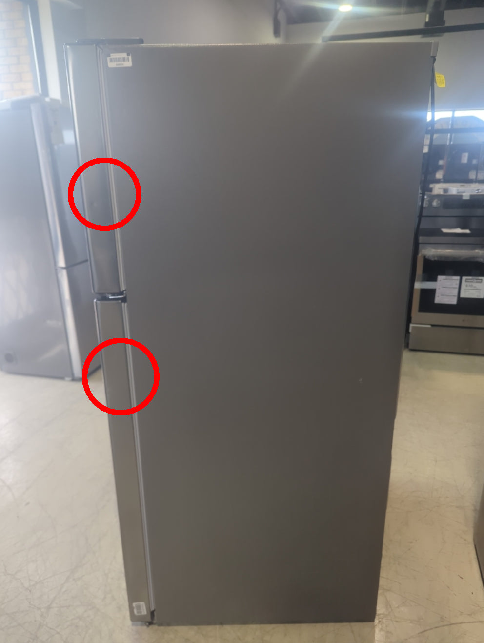 LTCS20020V - RÉFRIGÉRATEURS - LG - Congélateur supérieur - Acier inoxydable - Boîte Ouverte