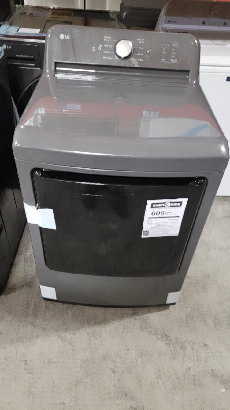 DLE6100M - DRYERS - LG - Electric - Chrome Shadow - Open Box - BonPrix Électroménagers