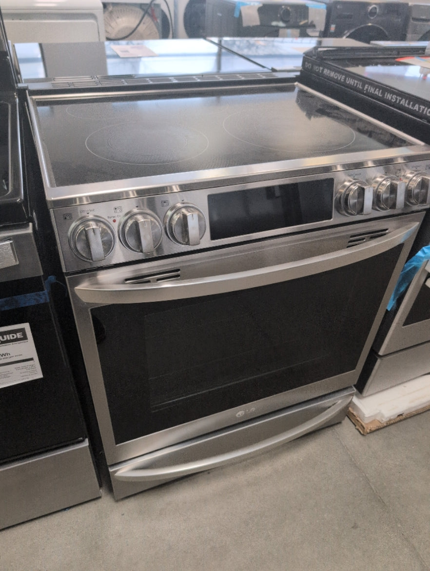 LSEL6337F - RANGES - LG - Electric - Stainless Steel - Open Box - BonPrix Électroménagers