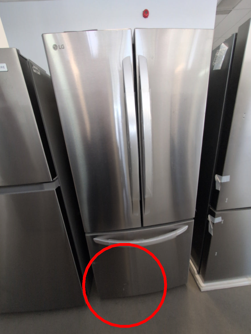 LRFNS2200S - RÉFRIGÉRATEURS - LG - Trois portes avec porte à deux battants - Acier inoxydable - Boîte Ouverte