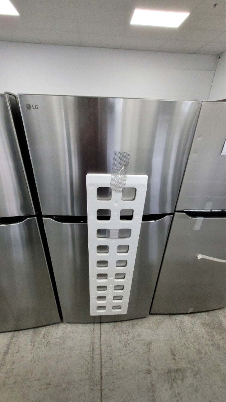 LTCS20020S - REFRIGERATORS - LG - Top Freezer - Stainless Steel - Open Box - BonPrix Électroménagers