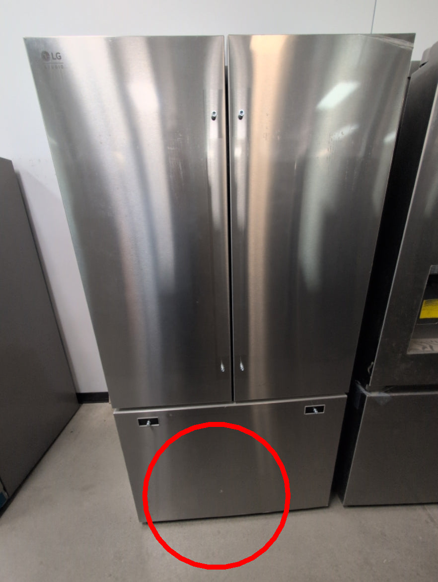 SRFB27S3 - RÉFRIGÉRATEURS - LG - Trois portes avec porte à deux battants - Acier inoxydable - Boîte Ouverte