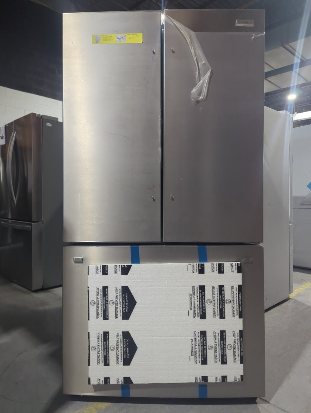 GRFN2853AF - REFRIGERATORS - Frigidaire Gallery - French 3-Door - Stainless Steel - Open Box - BonPrix Électroménagers
