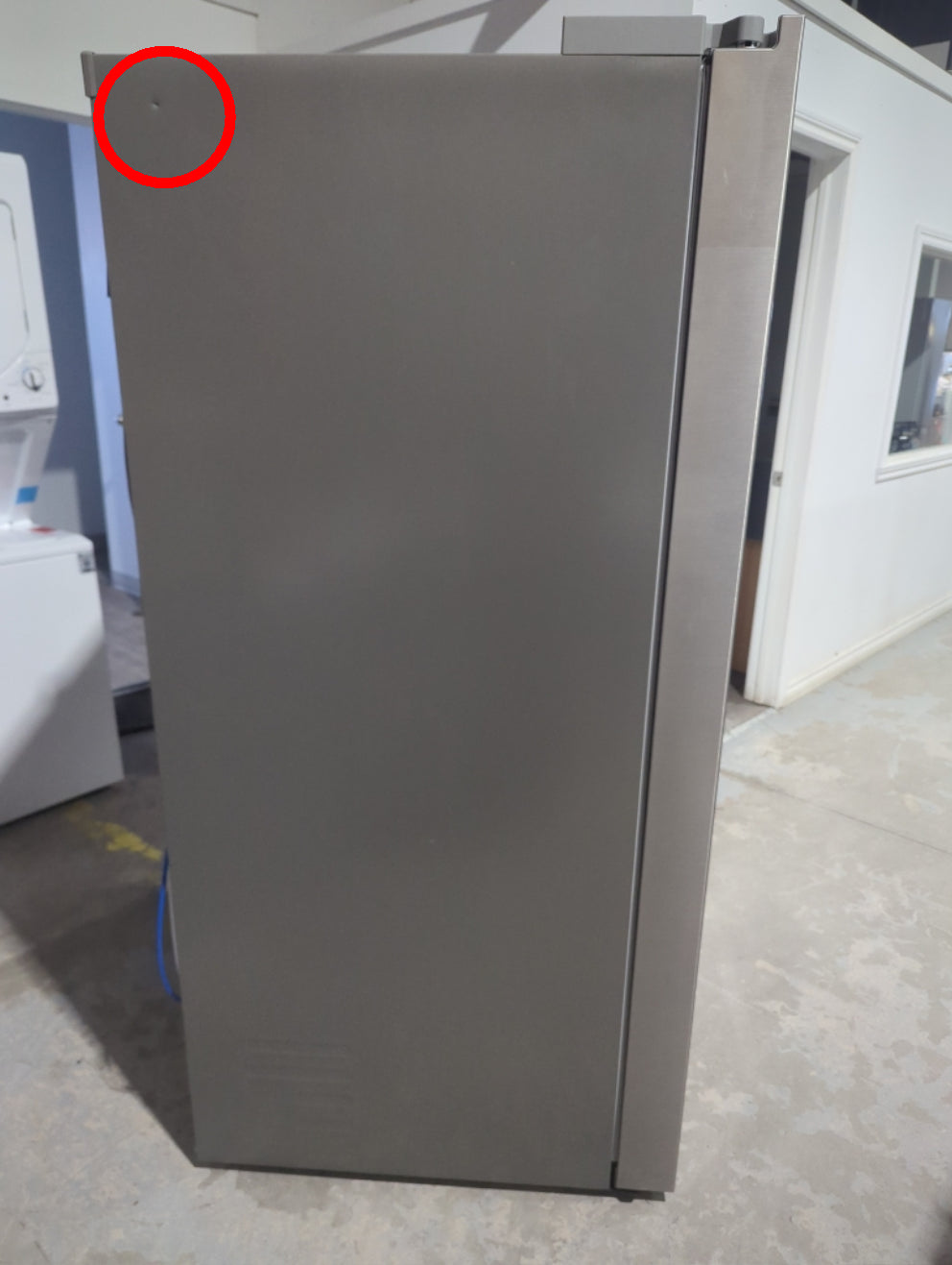 LL27T3530S - REFRIGERATORS - LG - Side by side - Stainless Steel - Open Box - BonPrix Électroménagers