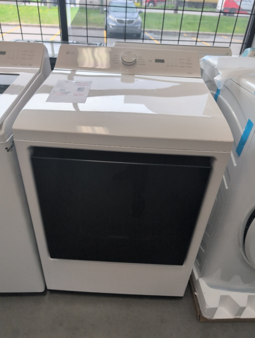 DLE8200W - DRYERS - LG - Electric - White - Open Box - BonPrix Électroménagers