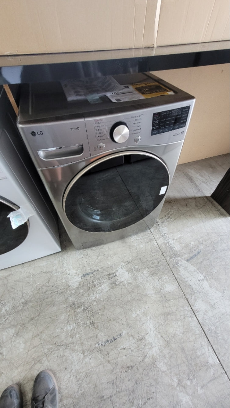 WM3850HVA - WASHERS - LG - Front Load - Silver - Open Box