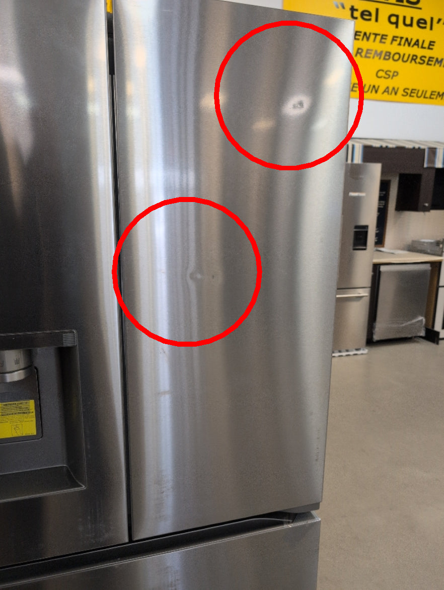 LRYXS3106S - REFRIGERATORS - LG - French 3-Door - Stainless Steel - Open Box - BonPrix Électroménagers