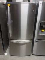 LRDNS2200S - REFRIGERATORS - LG - Bottom Freezer - Stainless Steel - Open Box - BonPrix Électroménagers