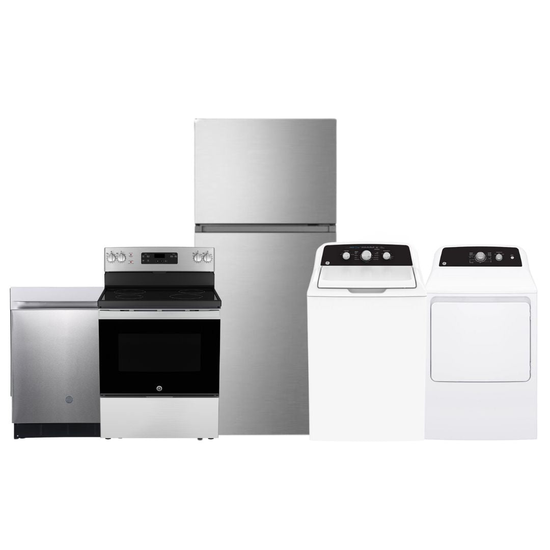 5 Appliances Package - GE - AVIVA - Open Box - BonPrix Électroménagers