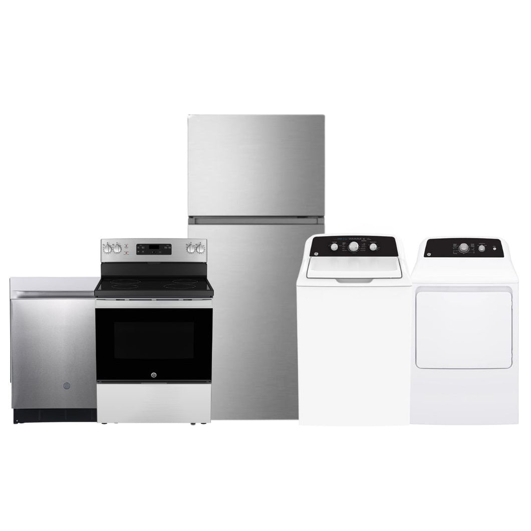 5 Appliances Package - GE - AVIVA - Open Box - BonPrix Électroménagers