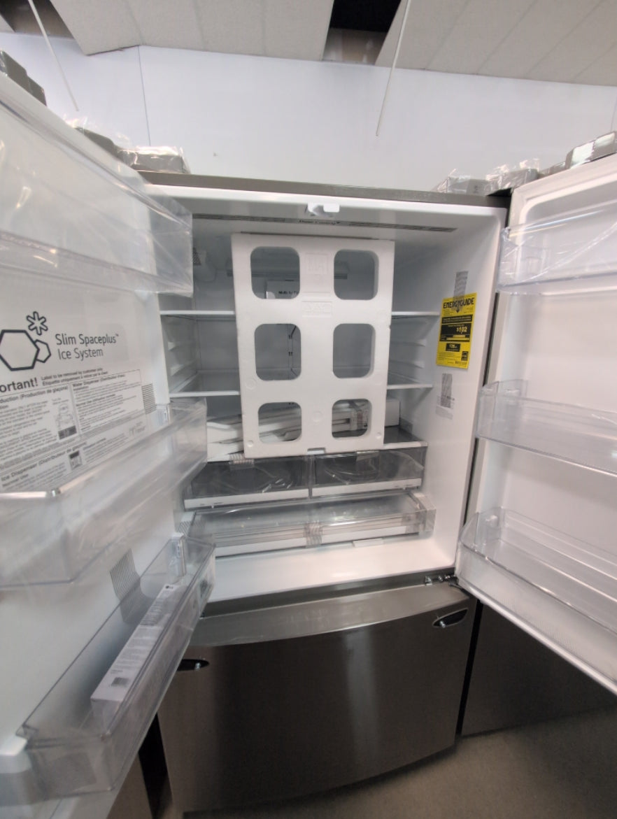 LRFS28XBS - RÉFRIGÉRATEURS - LG - Trois Portes Avec Porte â Deux Battants - Acier inoxydable - Boîte Ouverte