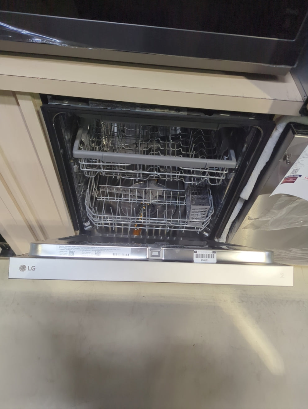 LDFN4542S - DISHWASHERS - LG - Front Controls - Stainless Steel - Open Box - BonPrix Électroménagers