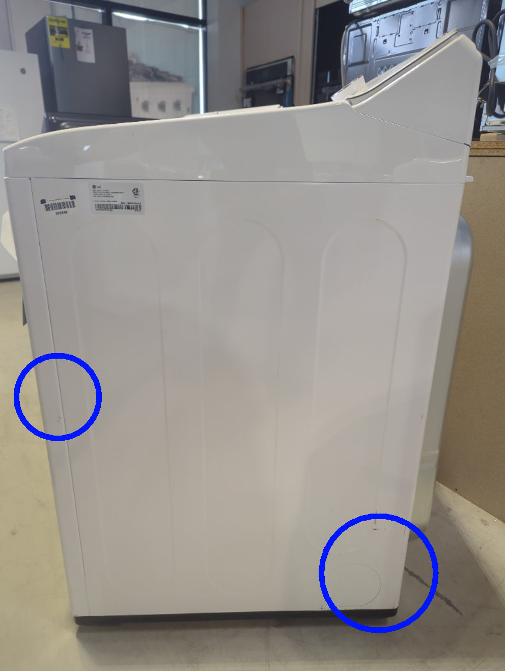 DLE8200W - DRYERS - LG - Electric - White - Open Box