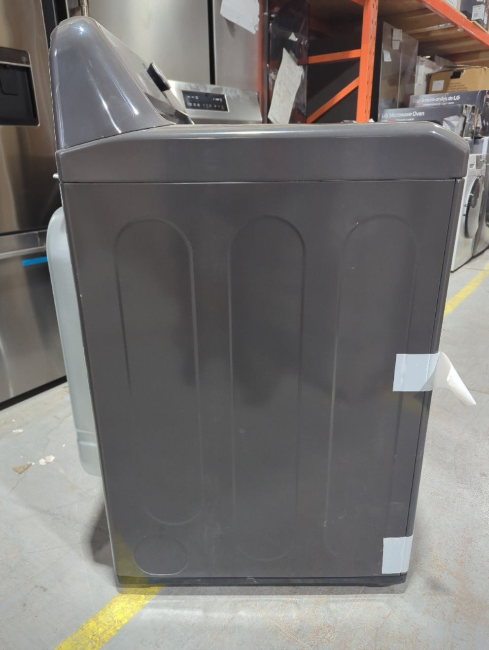 DLE6100M - DRYERS - LG - Electric - Chrome Shadow - Open Box - BonPrix Électroménagers