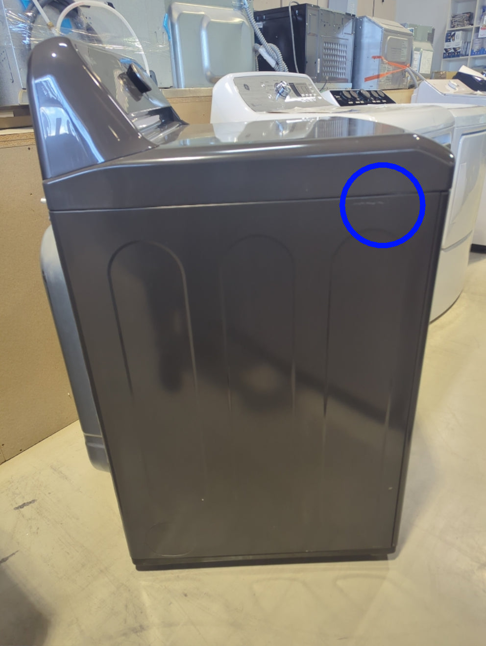 DLE6100M - DRYERS - LG - Electric - Chrome Shadow - Open Box - BonPrix Électroménagers