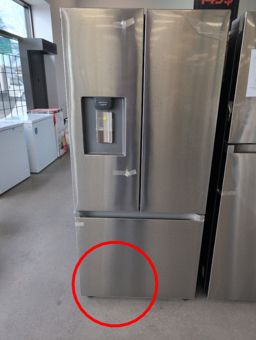 RF22A4221SR - REFRIGERATORS - Samsung - French 3-Door - Stainless Steel - Open Box - BonPrix Électroménagers