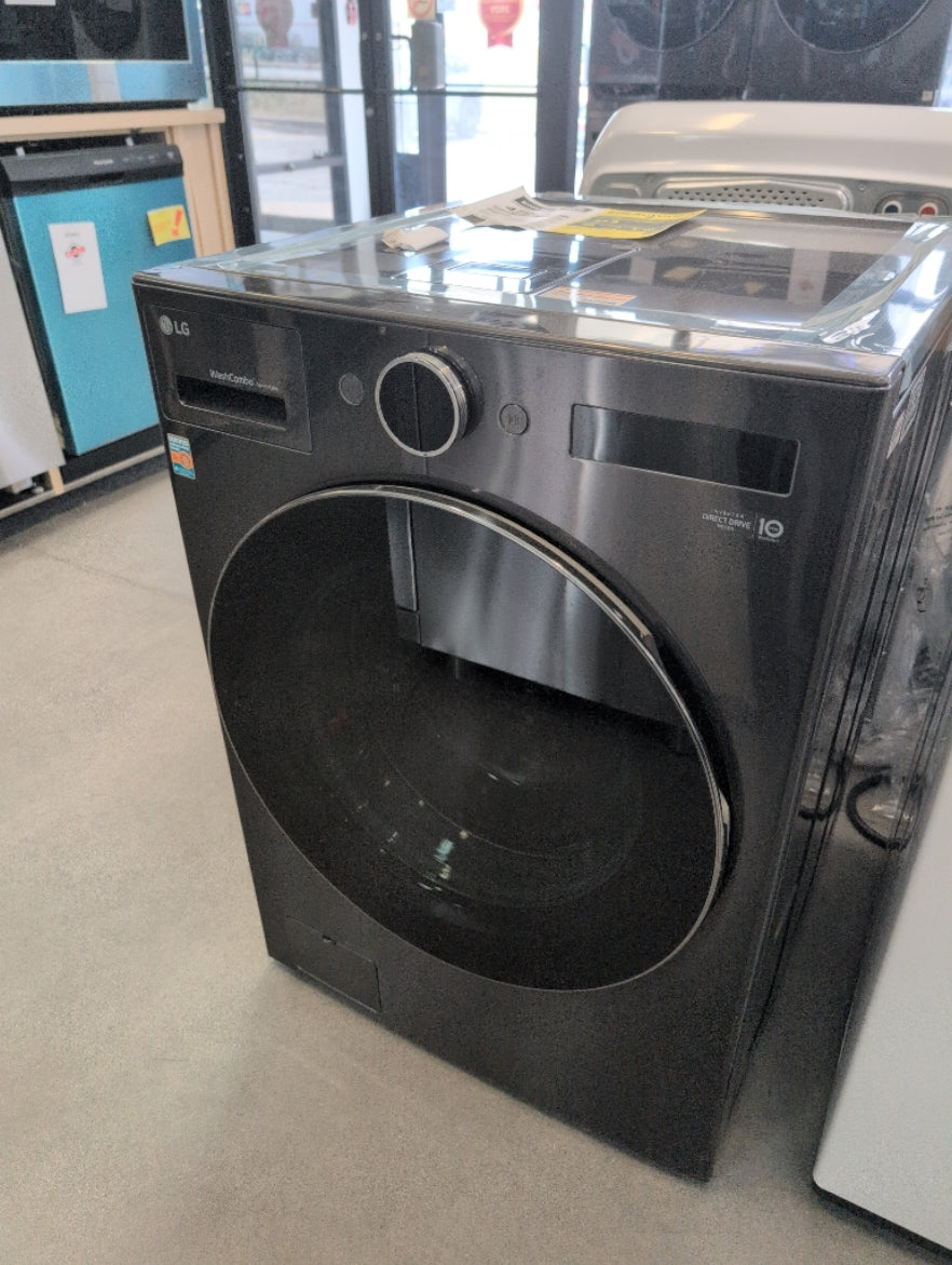 WM6998HBA - LAUNDRY CENTERS - LG - All-In-One - Electric - Black Stainless Steel - Open Box - BonPrix Électroménagers