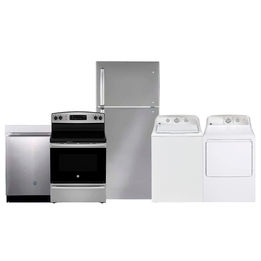 5 Appliances Package - GE - Moffat - Open Box