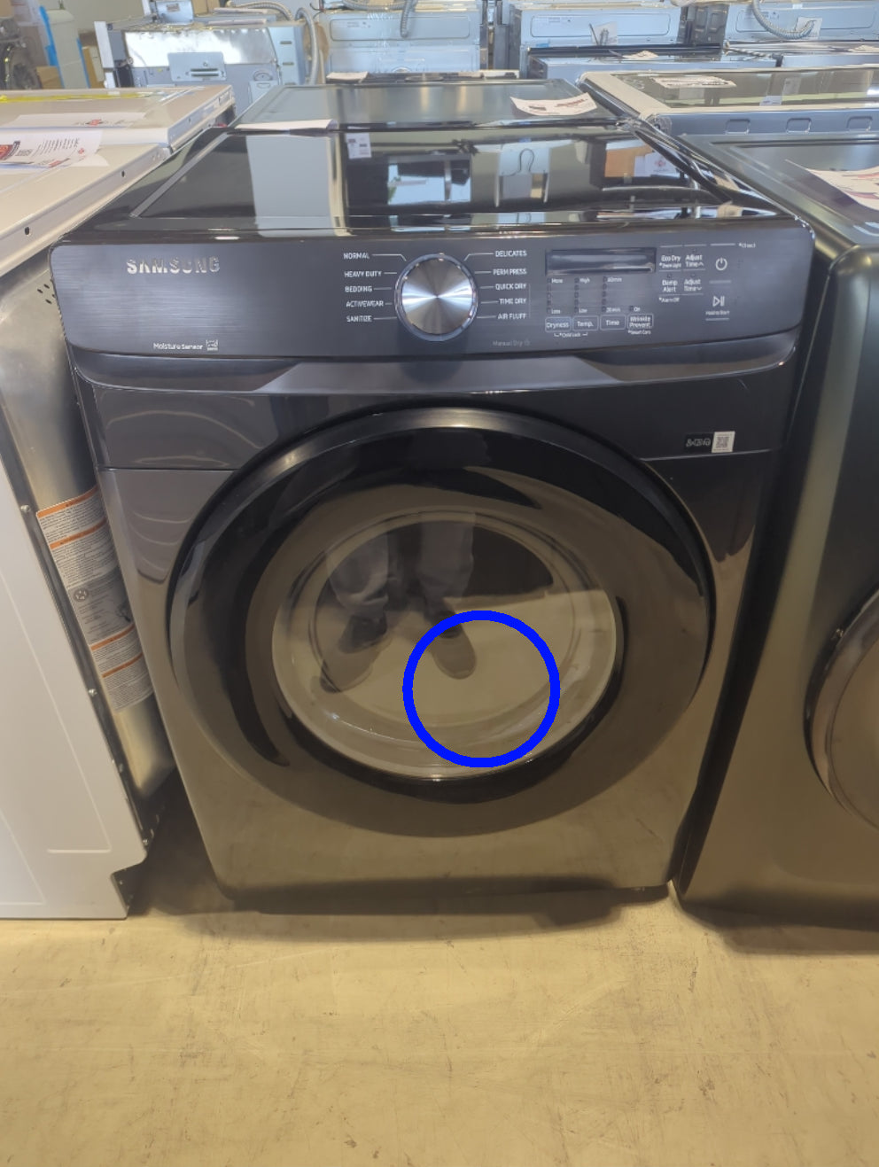 DVE45T6005V - DRYERS - Samsung - Electric - Black Stainless - Open Box