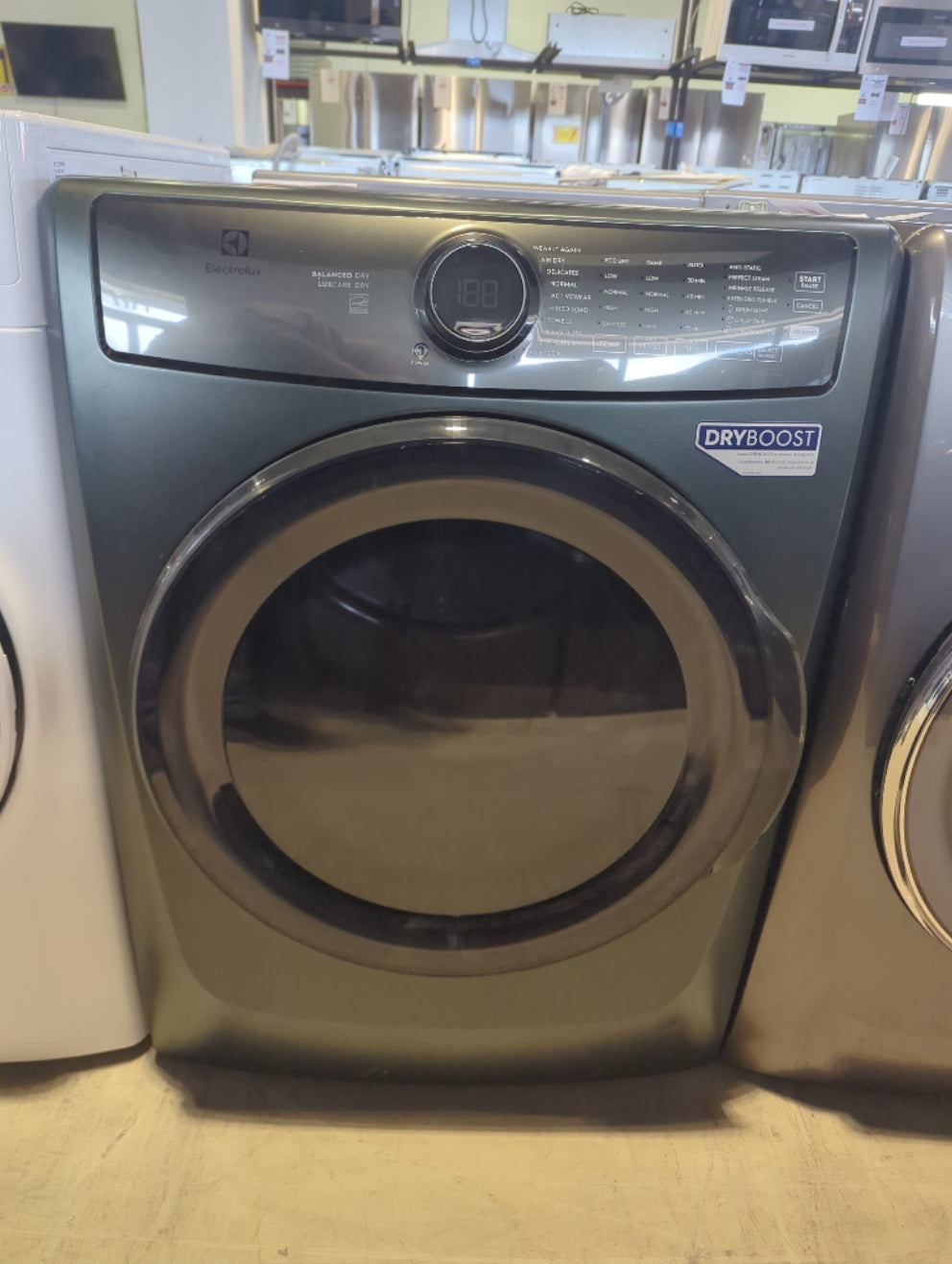 ELFE773CAA - DRYERS - Electrolux - Electric - Green - Open Box - BonPrix Électroménagers