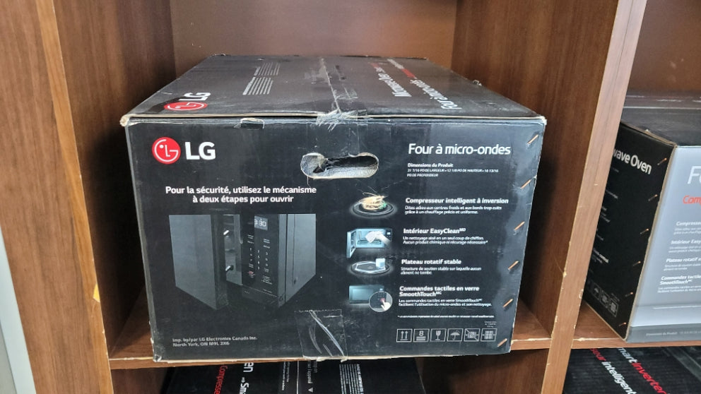MSER1590B - MICROWAVES OVENS - LG - Countertop - Black - Open Box - BonPrix Électroménagers